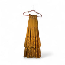 Load image into Gallery viewer, used Like New-boutique mustard dress, size 8