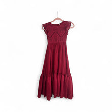 Load image into Gallery viewer, used Like New-boutique crimson dress, size 8