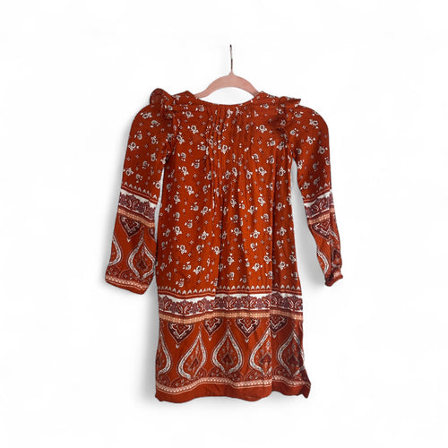 used Like New-Hayden a girls fall long sleeve dress, size S