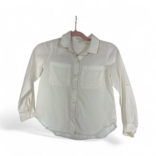 New- Chelsea & Violet off-white button down shirt, size 7 (pictured don’t do this justice, really pretty & well made)