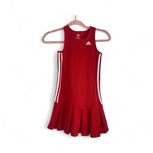 New- Adidas red tennis dress dress, size 6X