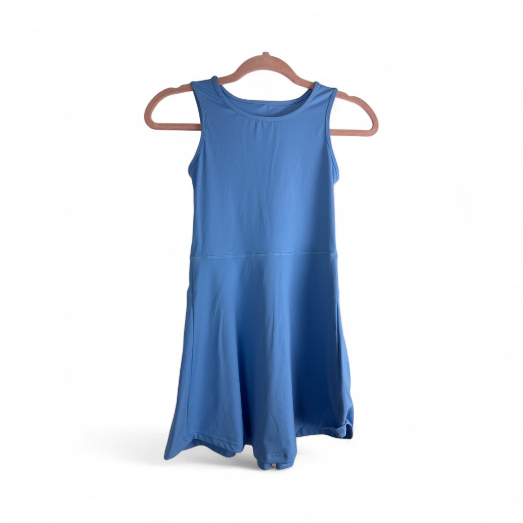 New- drift stretch sports blue dress, size S