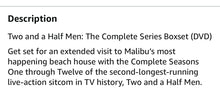 Load image into Gallery viewer, Used Good- Two and a half Men complete set DVD