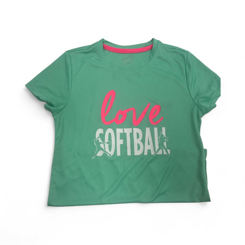 Used Fair- Girls Ricebird short-sleeve dri-fit t-shirt, Youth S
