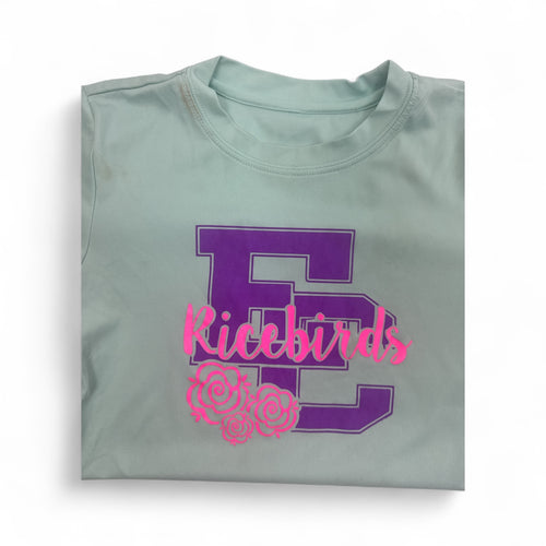 Used Good- Girls Ricebird short-sleeve dri-fit t-shirt, Youth S