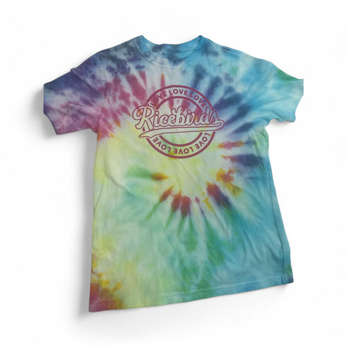 Used Like New- Girls Ricebird short-sleeve cotton t-shirt, Youth L (10-12)