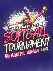 Used Good- Girls Texas State  softball shirts short-sleeve dri-fit t-shirts (set of 4), Youth M