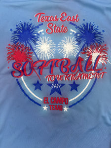 Used Good- Girls Texas State  softball shirts short-sleeve dri-fit t-shirts (set of 4), Youth M