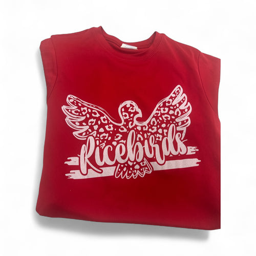Used Good- Girls Ricebird short-sleeve dri-fit t-shirt, Youth M