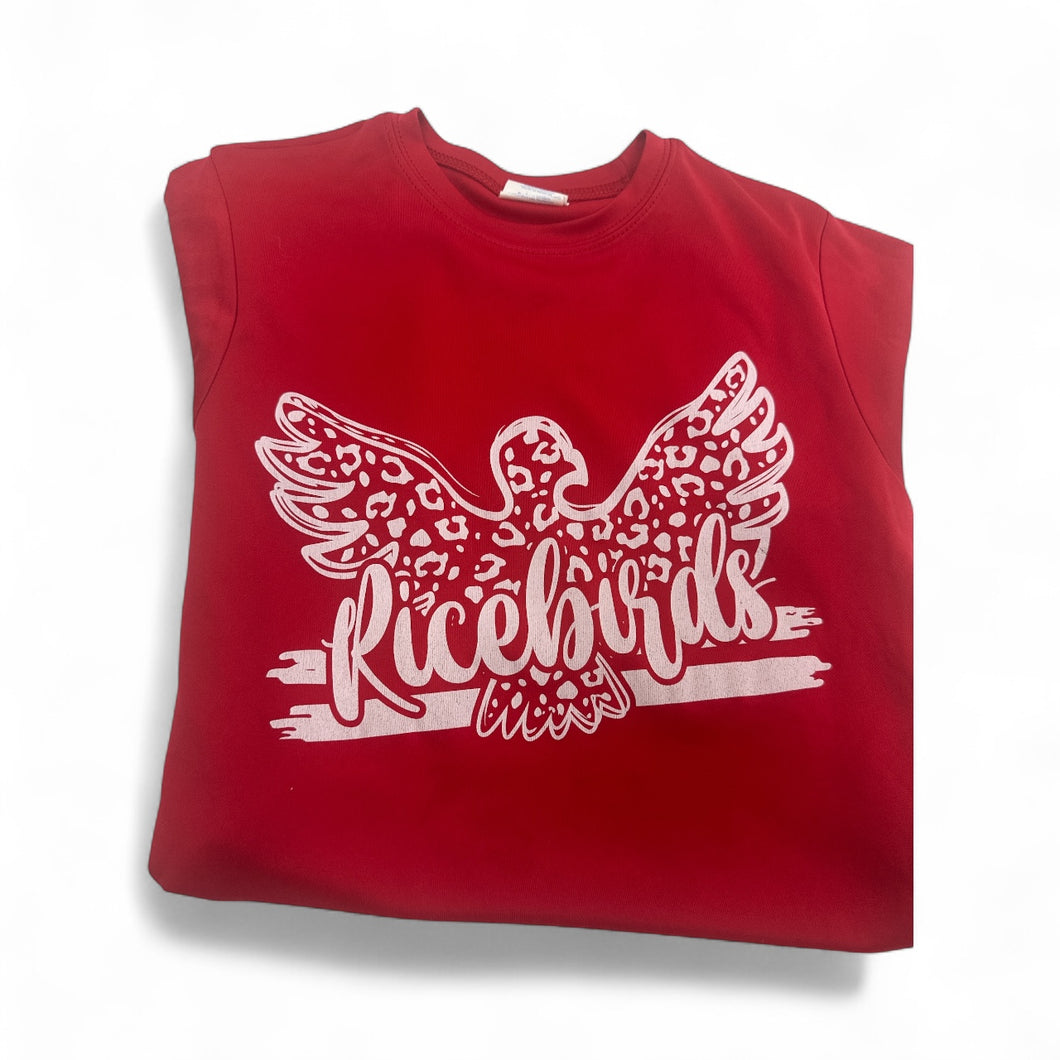 Used Good- Girls Ricebird short-sleeve dri-fit t-shirt, Youth M