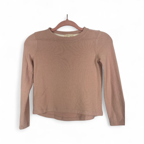 Used Like New- Copper Key (Dillard’s) soft light pink sweater, Youth S