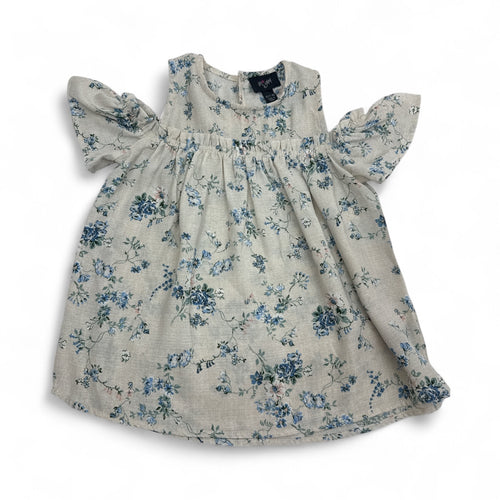Used Like New- I.N. Girl floral blouse, youth S (7/8)