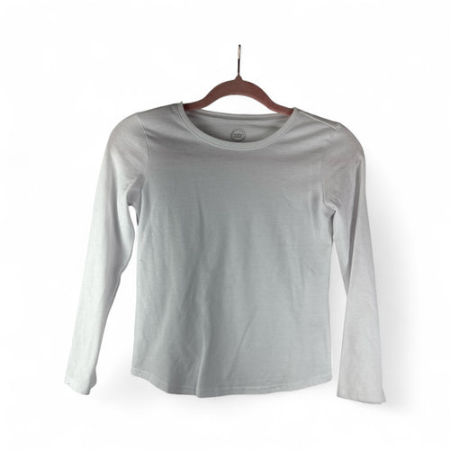 New- Wonder nation, girls, long sleeve white T-shirt youth M (7/8)