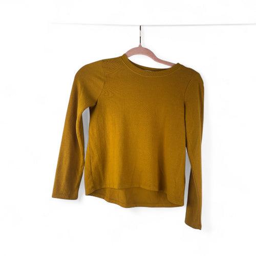 Used Like New- Copper Key (Dillard’s) soft mustard sweater, Youth M