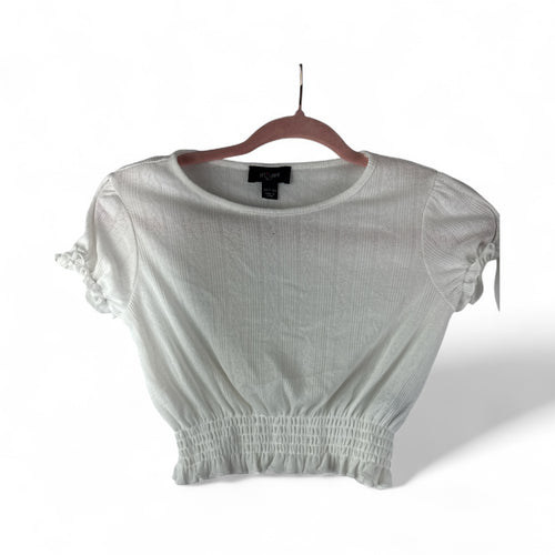 Used Good- I.N. Girl (Dillards) white top,  Youth S (7/8)