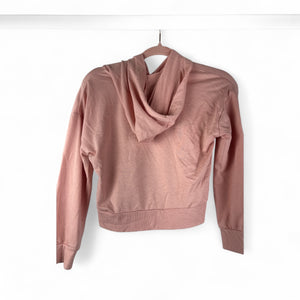 Used Good- Beautees pink unicorn hoodie , Youth L