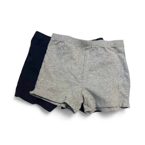 New - Children's Place cotton shorts (set of 2, navy & grey) size M 7/8