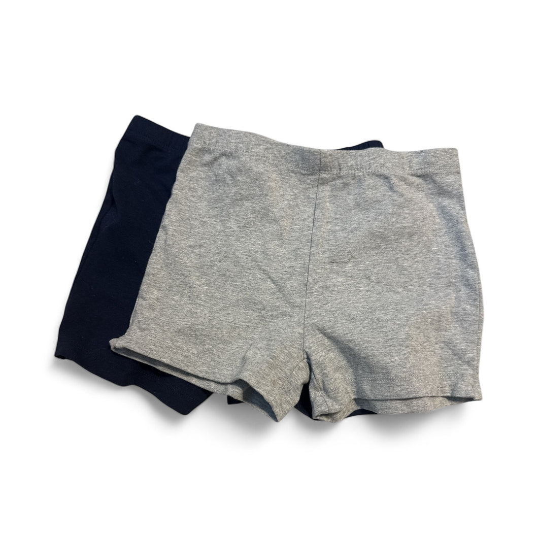 New - Children's Place cotton shorts (set of 2, navy & grey) size M 7/8