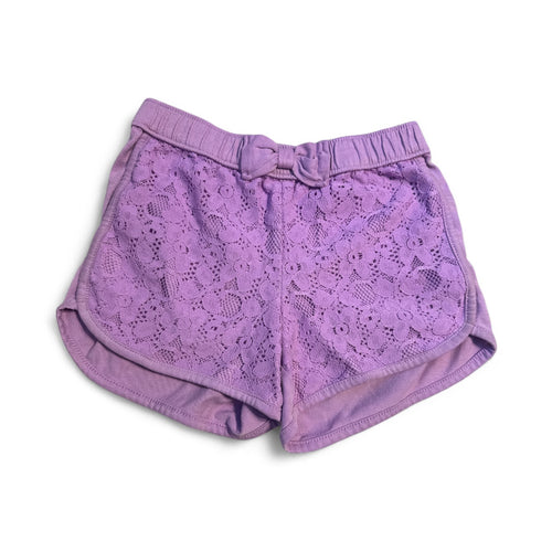 Used Good- Garanimals purple cotton shorts, size 8
