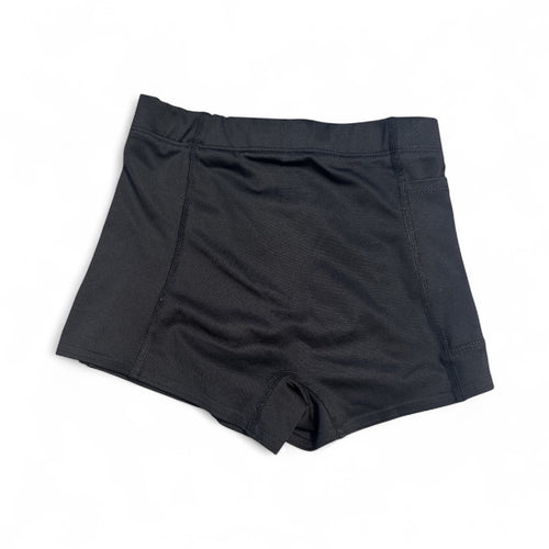 Used Good- BCG black athletic shorts, youth XS 6-6X