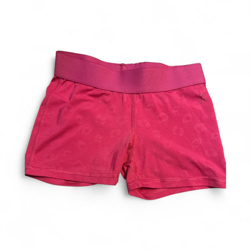 Used Good- pink athletic shorts, youth S (6)