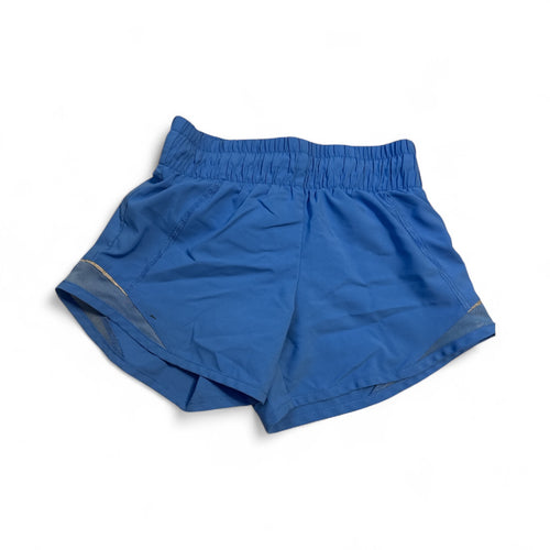 Used Good- Athletic Works blue shorts, youth S (6-6X)
