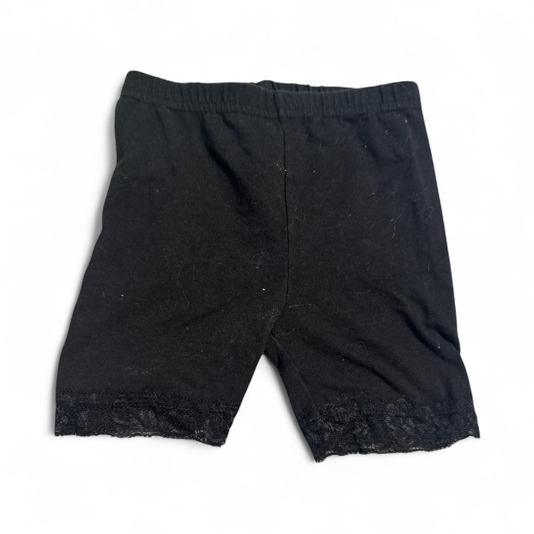 Used Good- Garanimals black cotton shorts, size 4T