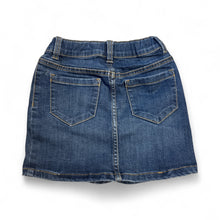 Load image into Gallery viewer, Used Like New- Thereabouts blue jean skirt, size 7 (adjustable waist)