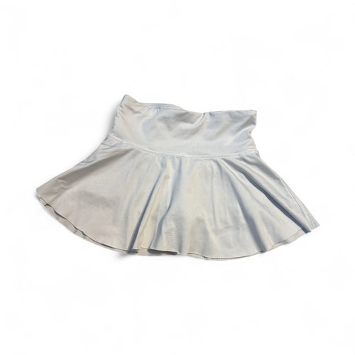 Used Good- honesty white athletic skirt, size 7