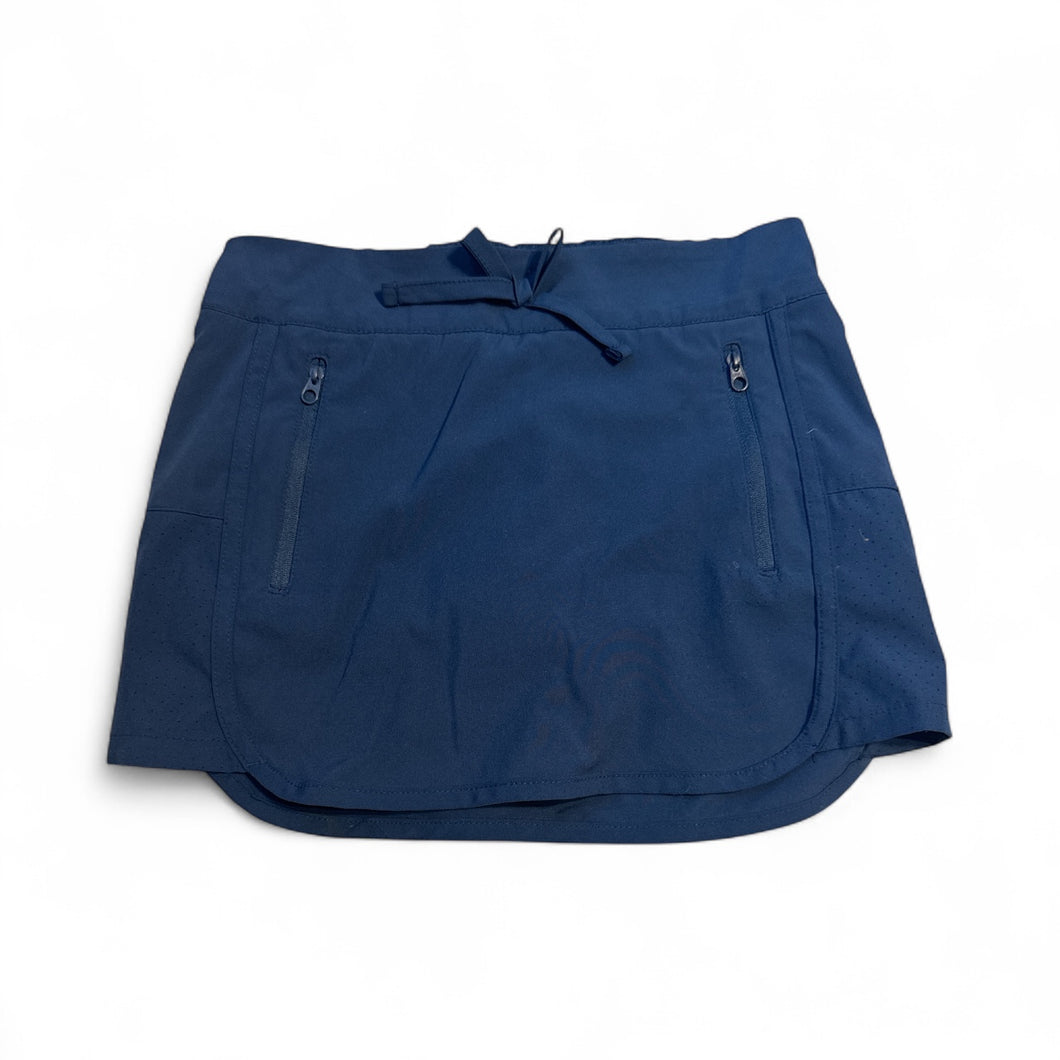 Used Like New- Girls Magellan golf skirt, navy, size S (7)
