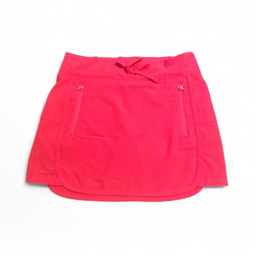 Used Like New- Girls Magellan golf skirt, hot pink, size S (7)