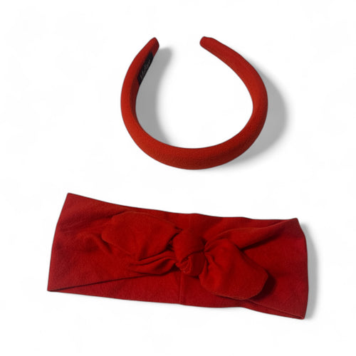 Used Like New- 2 red hairbands