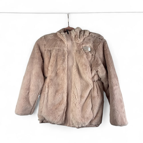 Used Like New- North Face faux fur jacket, size 10