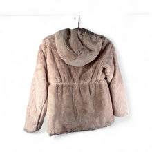 Load image into Gallery viewer, Used Like New- North Face faux fur jacket, size 10