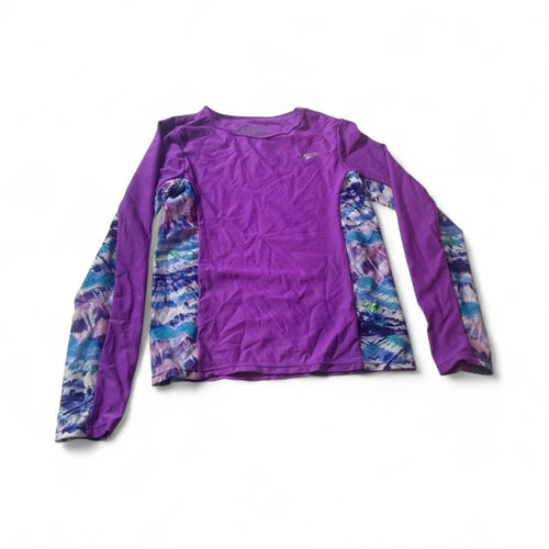 Used Good- Speedo rash guard,  Youth Small