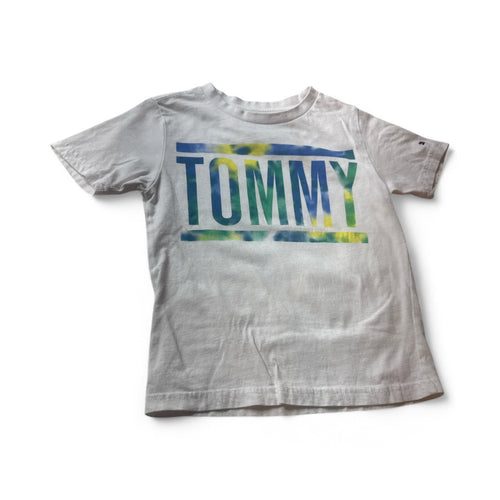 Used Like New- Tommy Hilfiger cotton shirt, size 4