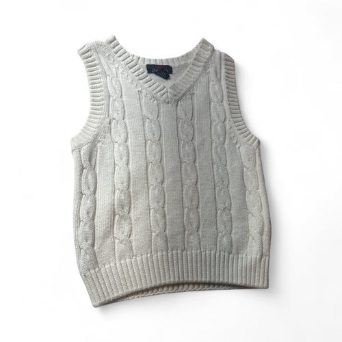 Used Like New- cotton vest, size 4/5