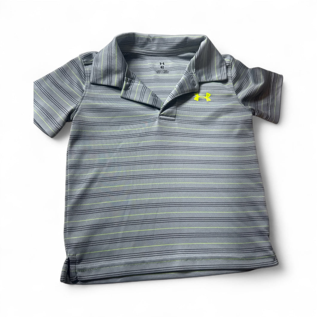 Used Like New- Under Armour polo shirt, size 4