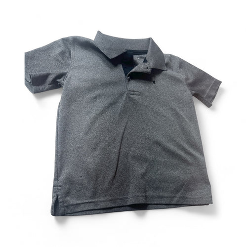 Used Good- Under Armour great polo shirt, size 5 (logo worn off front)