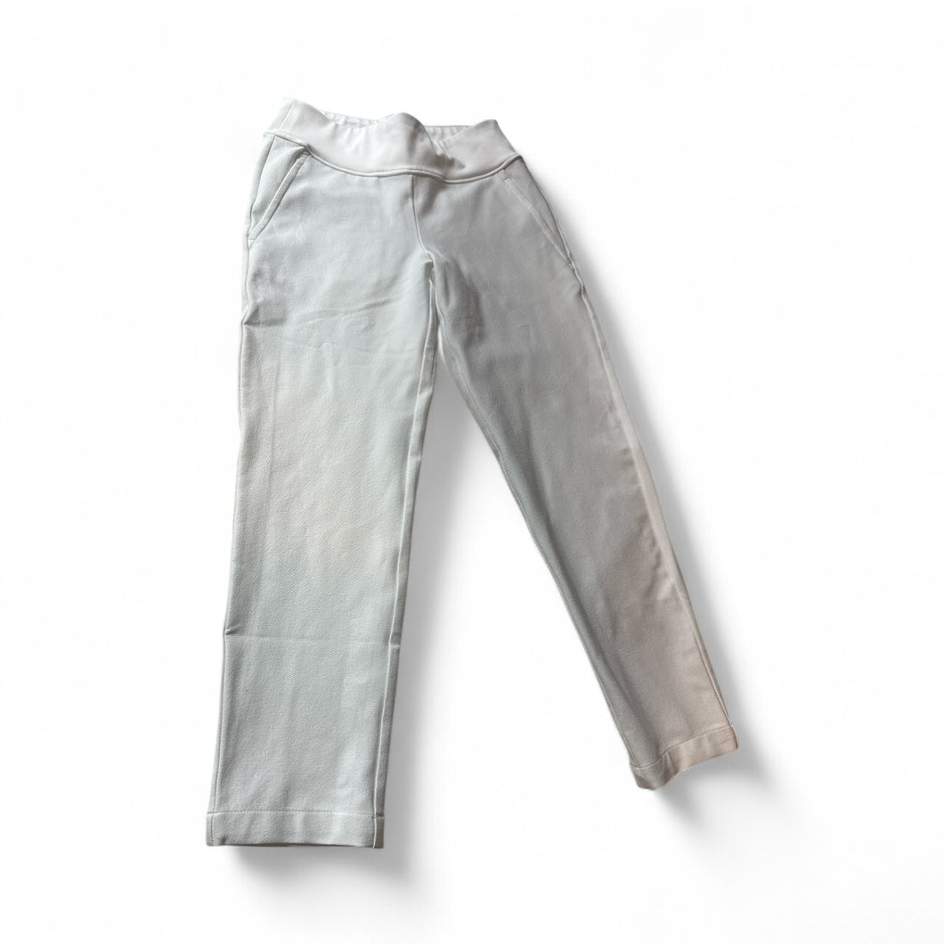 New- Puma stretch white pants, youth S 7/8