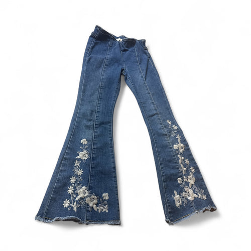 Used Good- Chelsea & Violet (Dillards) flare jeans, size S (8-10)