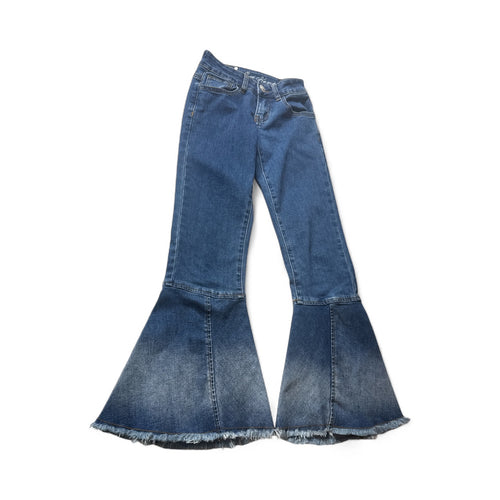 Used Like New- Wired Heart flare jeans, size 7