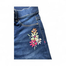 Load image into Gallery viewer, Used Good- Wonder Nation jegging skinny jeans, size 7-8 adjustable waist tabs