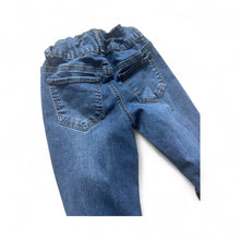 Load image into Gallery viewer, Used Good- Hippie Girl (Dillards)mid-rise super flare jeans, size 10, adjustable waist tabs