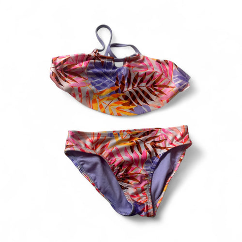 Used Good- Wonder Nation floral bikini, youth S (6-6X)