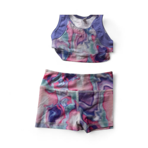 Used Good-multicolor gym or swimsuit, youth 4/5