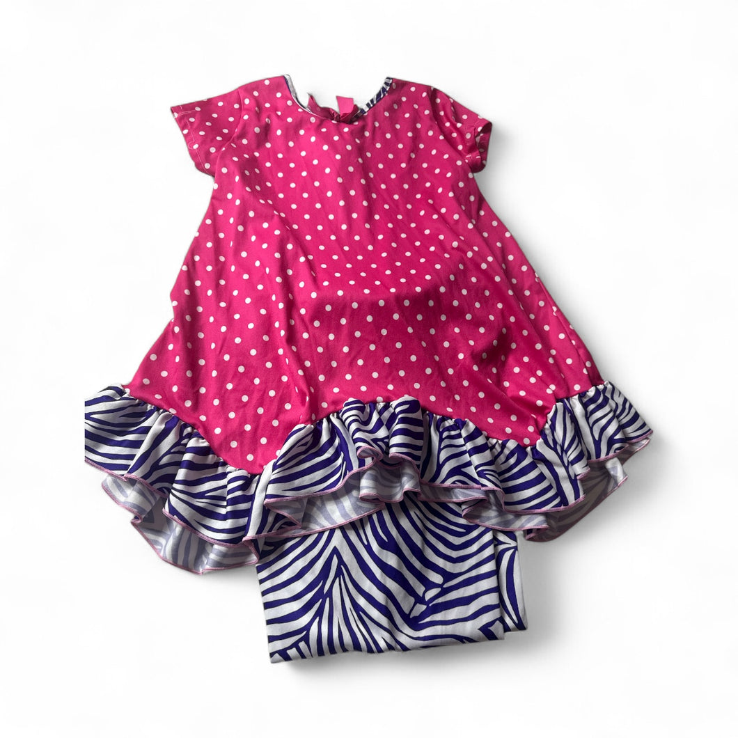 Used Fair- Laura Dare pajama set, youth 12 (1 shag on back)