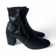 Load image into Gallery viewer, Used Good- Amazon black leather boots (soft), women’s 8