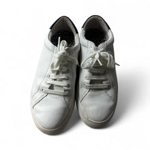 Load image into Gallery viewer, Used Good- Chicos white leather sneakers, women’s 8