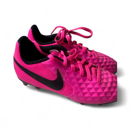 Used Good, Nike hot pink softball cleats, youth size 2